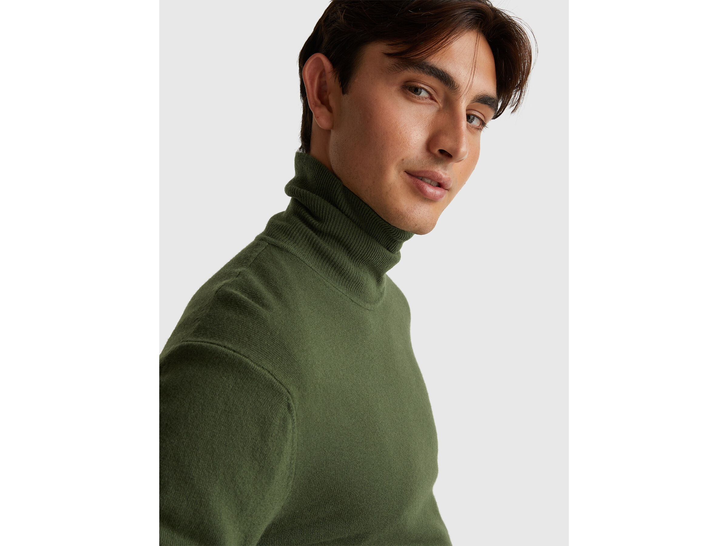 TURTLE NECK SWEATER Men image number 4